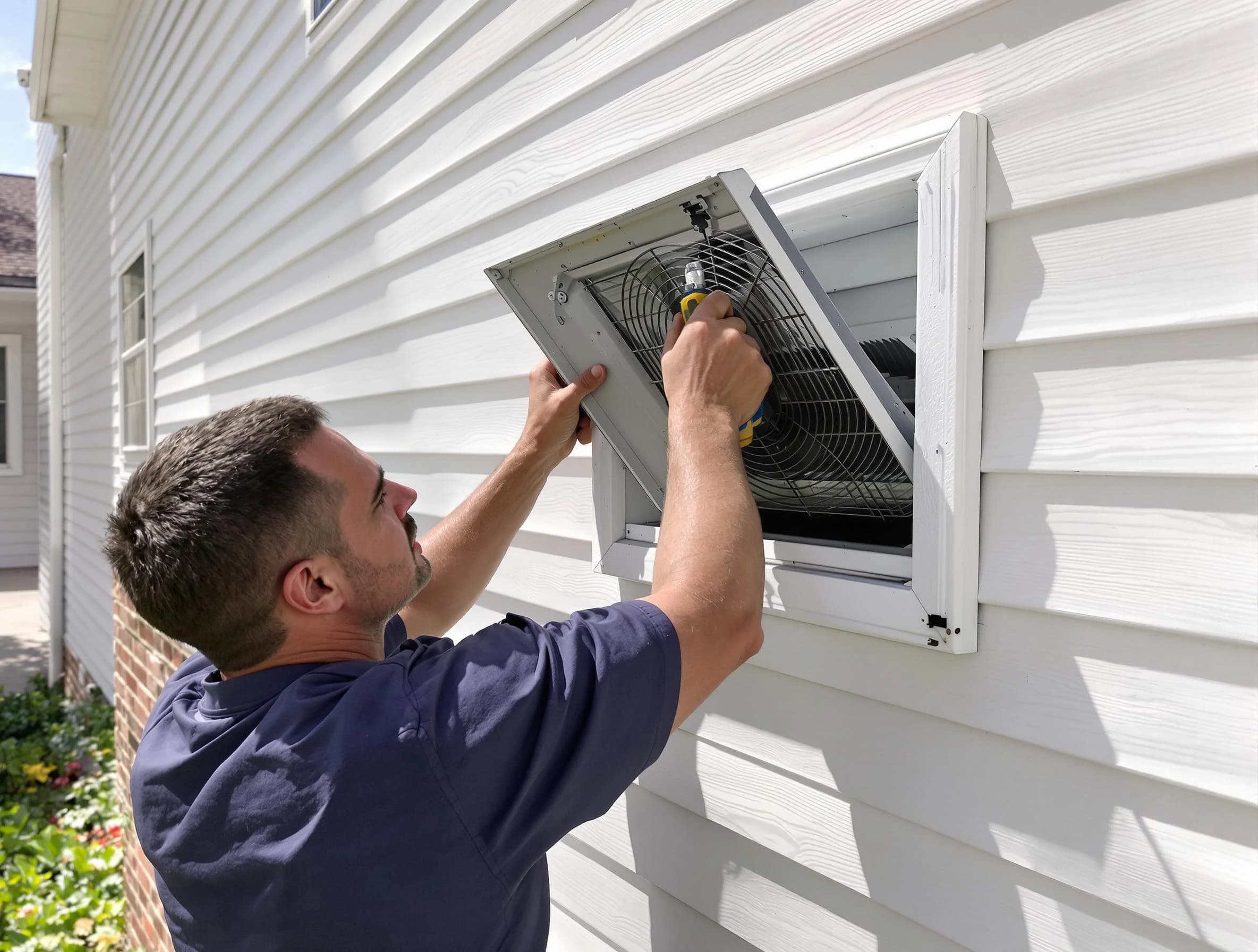 Dryer Vent Cover Replacement in Garden Grove